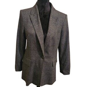 Calvin Klein Gray Single Button Blazer/Jacket Size 12